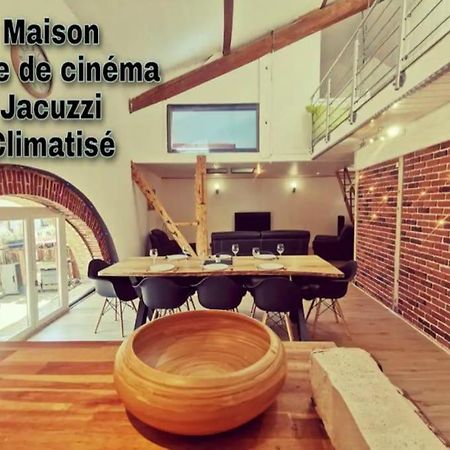 Maison De Village, Jacuzzi, Salle Cinema Valencin Extérieur photo